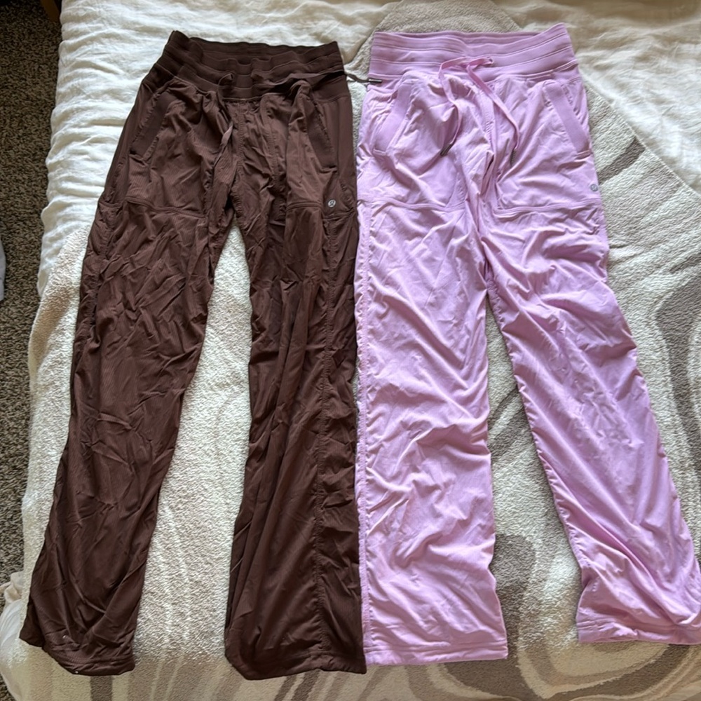 Lululemon Dance Studio mid-rise Pant (BUNDLE 2) size 4 ♥️♥️